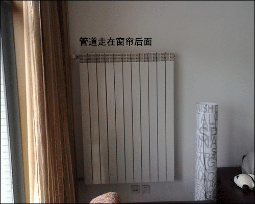 陽(yáng)臺(tái)暖氣片明裝圖